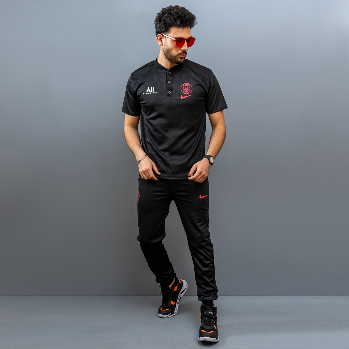 ست تیشرت شلوار PARIS مردانه مدل Ensel