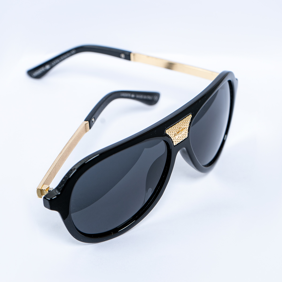 عينك آفتابي LACOSTE مشكي براق