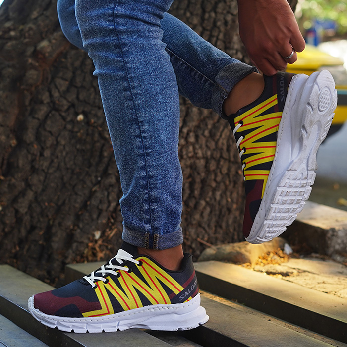 کفش ورزشی Salomon مردانه زرد مدلPadra