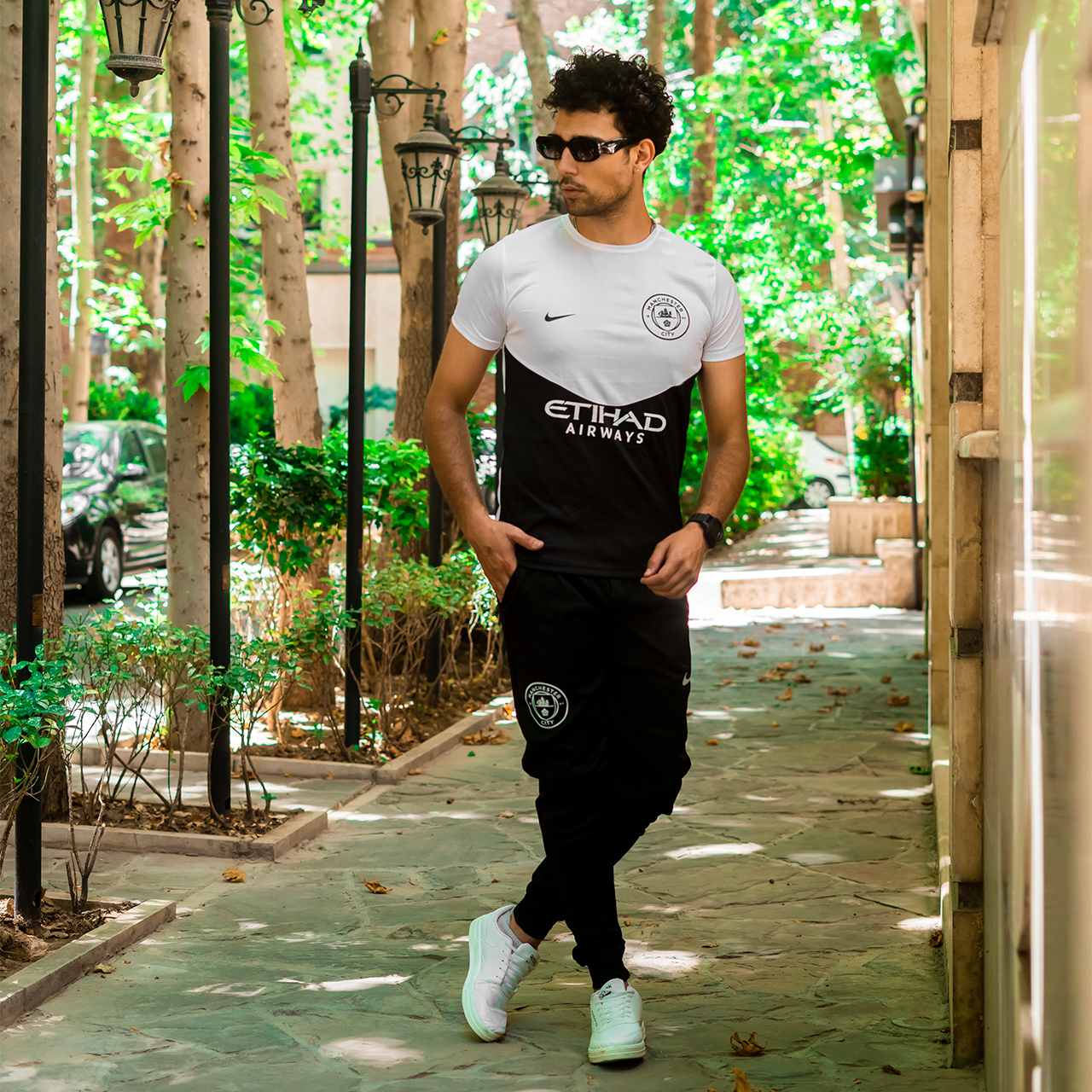 ست تیشرت شلوار منچستر سیتی مردانه مدل Ways